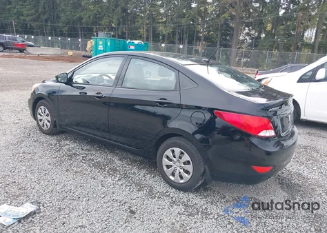 2015 Hyundai Accent Gls z USA, uszkodzony, nr VIN KMHCT4AEXFU868090
